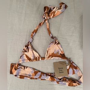 Stone Fox bikini top brand new